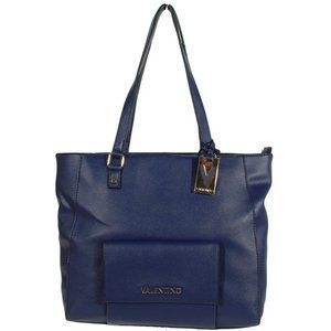 Mario Valentino large navy blue shoulder bag